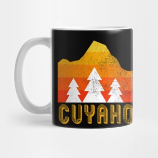 Cuyahoga Valley national park retro vintage Mug